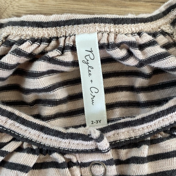 Rylee + Cru Striped Long Sleeve Dress - Picture 5 of 7